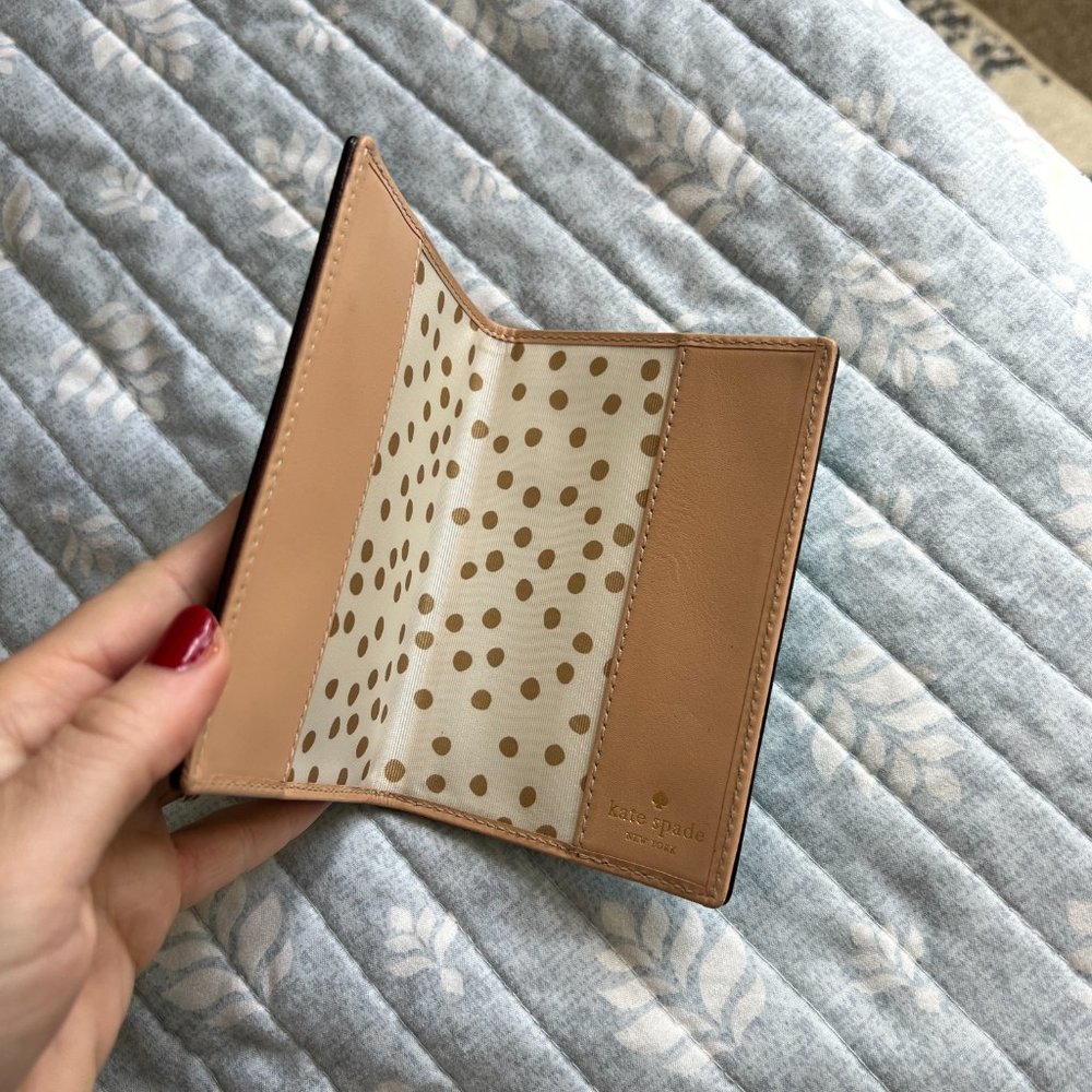 Kate Spade Passport Cover, Tiffany Blue Gem